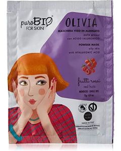 Olivia Masque Peel-Off Au Fruit Rouge Pour Peau Grasses 13G Purobio