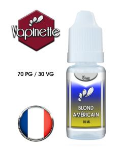 E-Liquide Vapinette Saveur Blond Américain 70/30