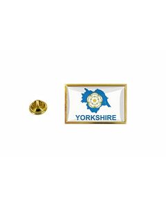 Akachafactory Pins Pin Badge Pin'S Drapeau Pays Carte Royaume Uni Yorkshire