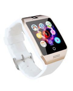 Smart Watch Phone Android Bracelet Connecté Montre Téléphone Or Rosé Blanc - Mémoire Supplémentaire De 0 Go