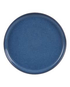 Assiette Plate Bleu Cobalt 28 Cm (Lot De 6)