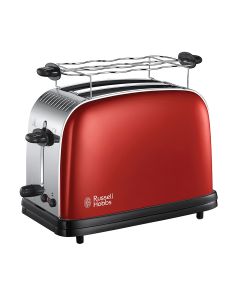 Grille-Pain 2 Fentes 1670W Rouge Flamboyant - Russell Hobbs - 23330-56