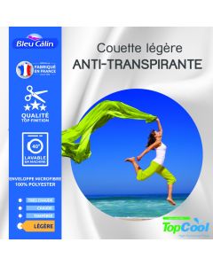 Couette Anti Transpirante 200 Gr/M² 200 X 200 Cm Pour Lit 120 X 190 Cm
