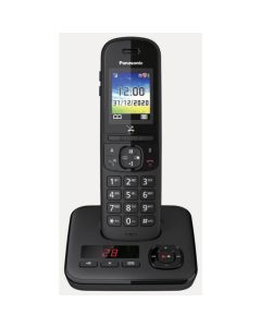 Téléphone Sans Fil Dect Noir Avec Répondeur - Panasonic - Kxtgh720Frb