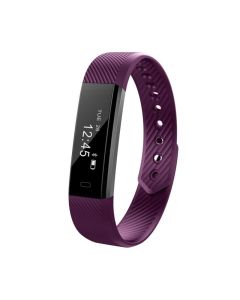 Smart Watch Iphone Android Bracelet Connecté Imperméable Ip67 Violet