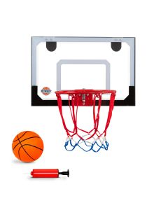 Panier De Basket De Porte Austin À Accrocher Avec 1 Ballon Et 1 Pompe