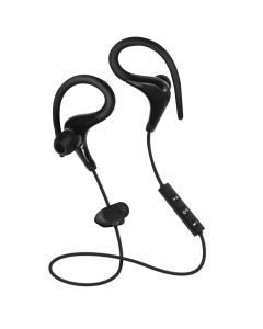Ecouteurs Sport Bluetooth Casque Sans-Fil Télécommande + Micro Intégrés Noir