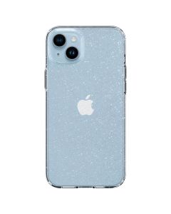 Coque Iphone 14 Plus Silicone Pailleté Spigen Liquid Crystal Glitter Transparent