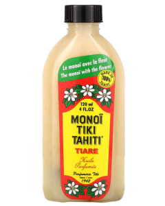 Monoi Tiare Tahiti, Huile De Noix De Coco, Tiaré (Gardénia), 120 Ml