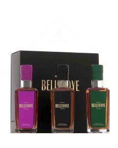Bellevoye Whisky De France Coffret Découverte Vert Noir Prune 3X20Cl