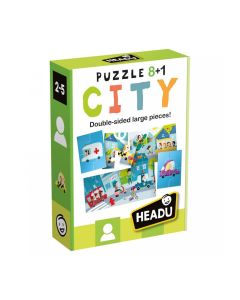 Puzzle 8 + 1 The City- La Ville