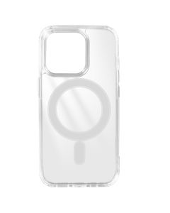 Coque Magsafe Pour Iphone 15 Pro Rigide Fin Et Léger Moxie Transparent