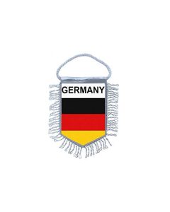 Akachafactory Fanion Mini Drapeau Pays Voiture Decoration Allemagne Allemand