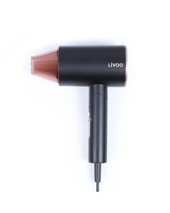 Sèche-Cheveux 1600W Ionique Noir/Rose - Livoo - Dos173