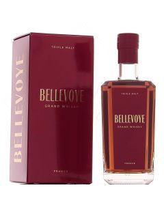 Bellevoye Rouge Whisky De France Triple Malt Finition Grand Cru 43°