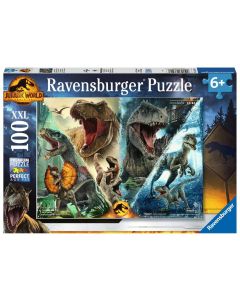 Puzzle 100 P Xxl - Les Especes De Dinosaures Jurassic World