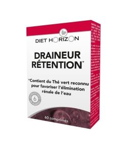 Draineur Retention 60 Comprimés Diet Horizon
