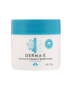Derma E - Crème Hydratante Arbre A Thé & Vitamine E 113 G