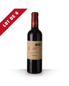 6X Château Des Léotins Bordeaux Rouge 2020 - 37,5Cl