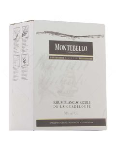 Montebello Rhum Blanc 50° - Cubi 3 Litres !