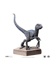 Jurassic World - Statuette Icons Velociraptor Blue 9 Cm