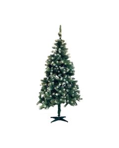 Sapin De Noel Artificiel Vert Pointes Blanches - 1.50M - Christmas Day - 4177