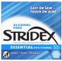 Stridex - 55 Lingettes Traitement Contre L'Acné Aux Vitamines C Et E, Sans Alcool