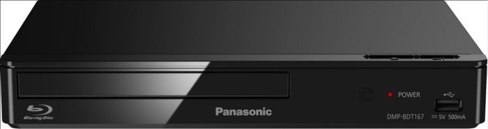 Lecteur Blu-Ray Full Hd 3D - Panasonic - Dmpbdt167Ef