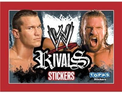 2 Pochettes De Stickers Wwe Rivals